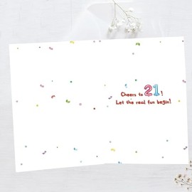 21st Birthday Cards