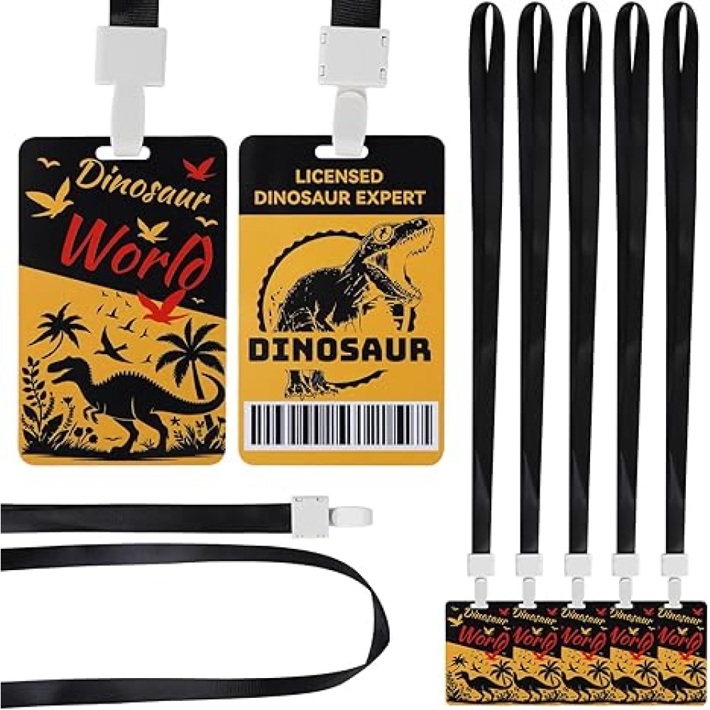 Dinosaur Paleontologist Pass Cards