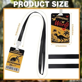 Dinosaur Paleontologist Pass Cards