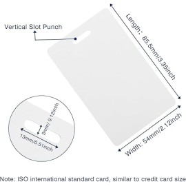 Premium Blank PVC Cards